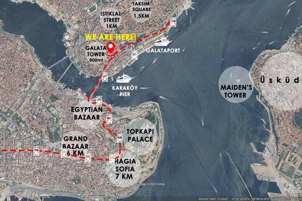 Apartment Bosphorus View, Location Istanbul